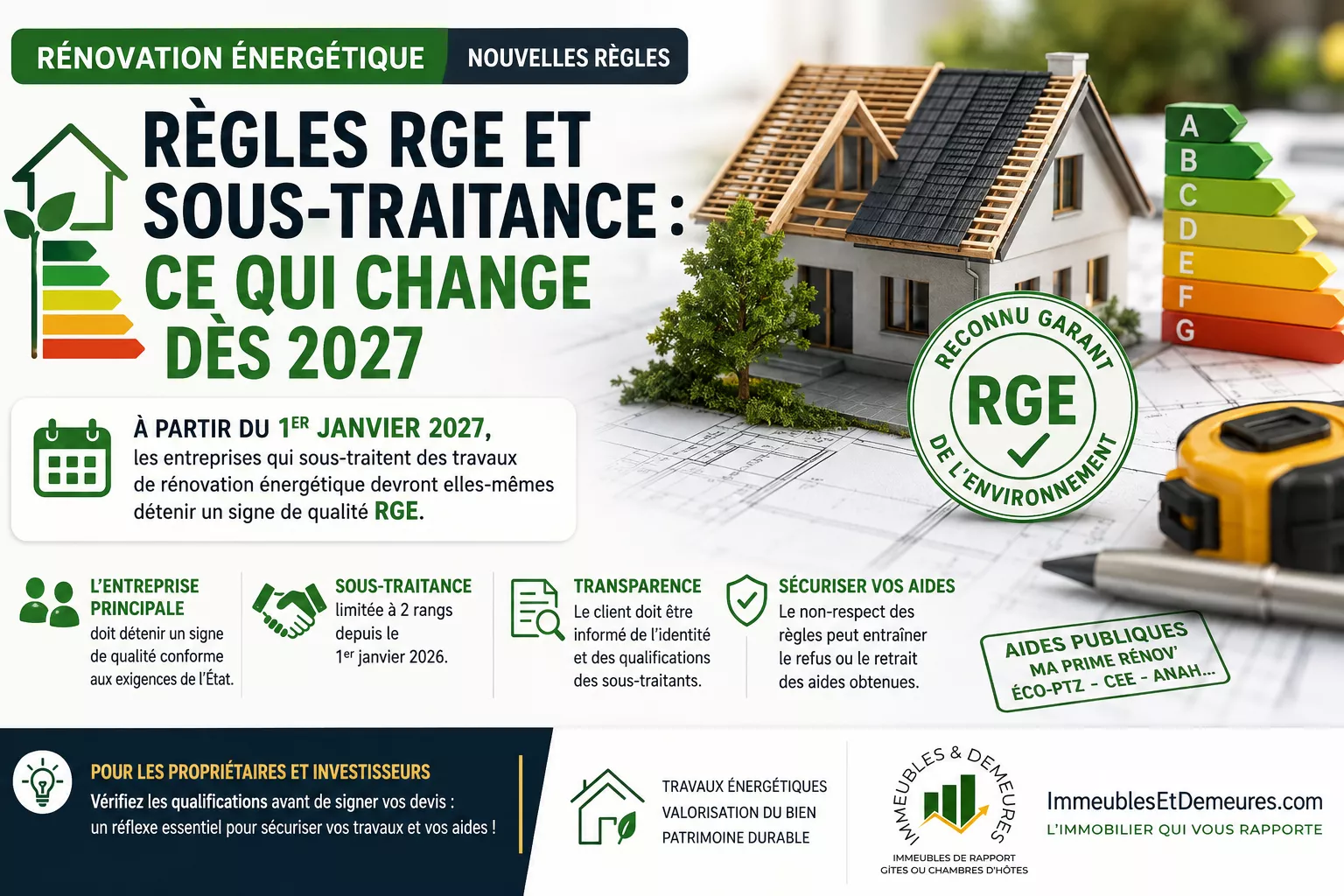 Rénovation énergétique